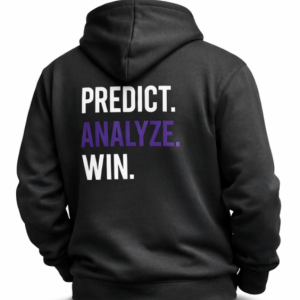 “Predict. Analyze. Win.” Hoodie